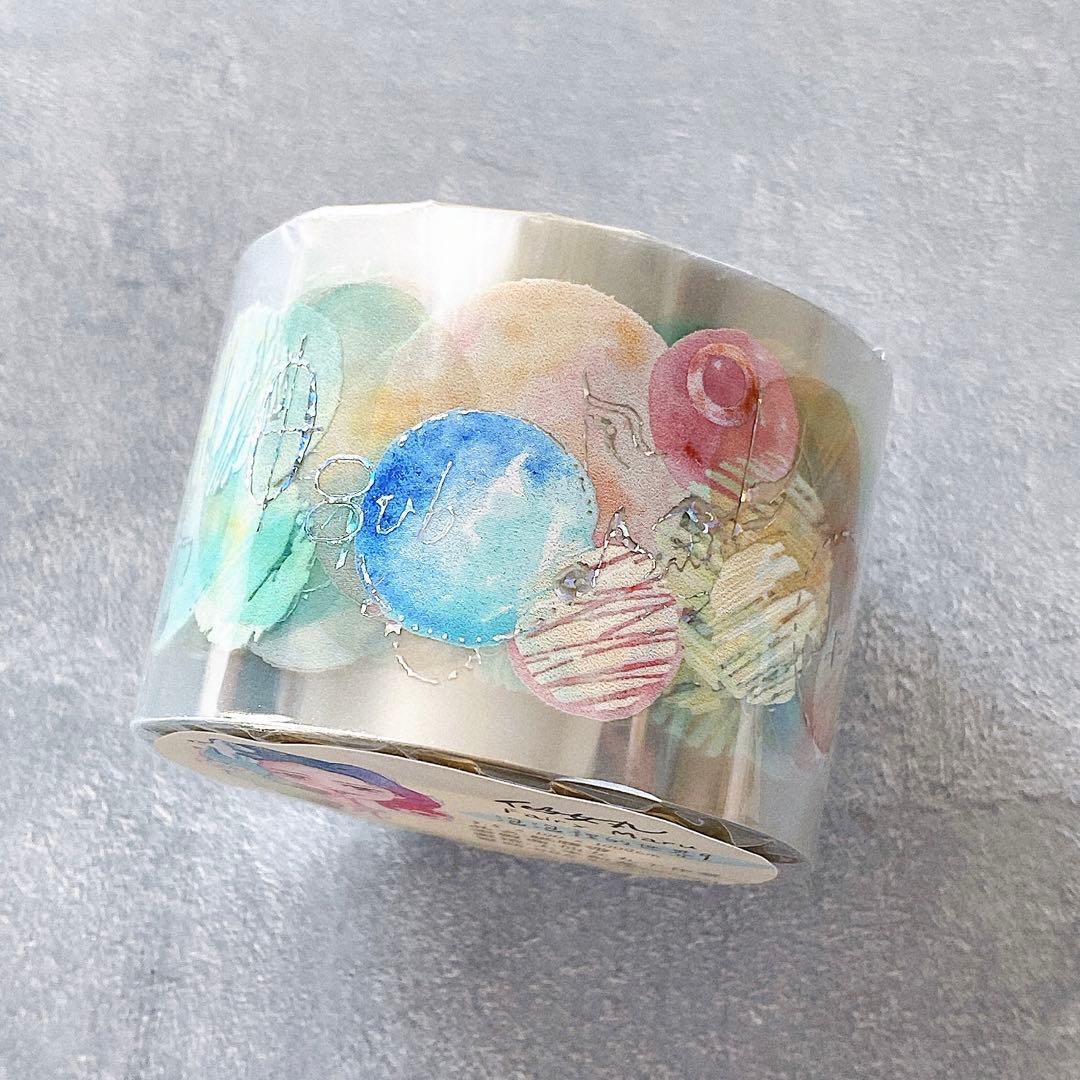 仙女丸《泡泡裡的世界9》海外マスキングテープ　マステ 【1993】