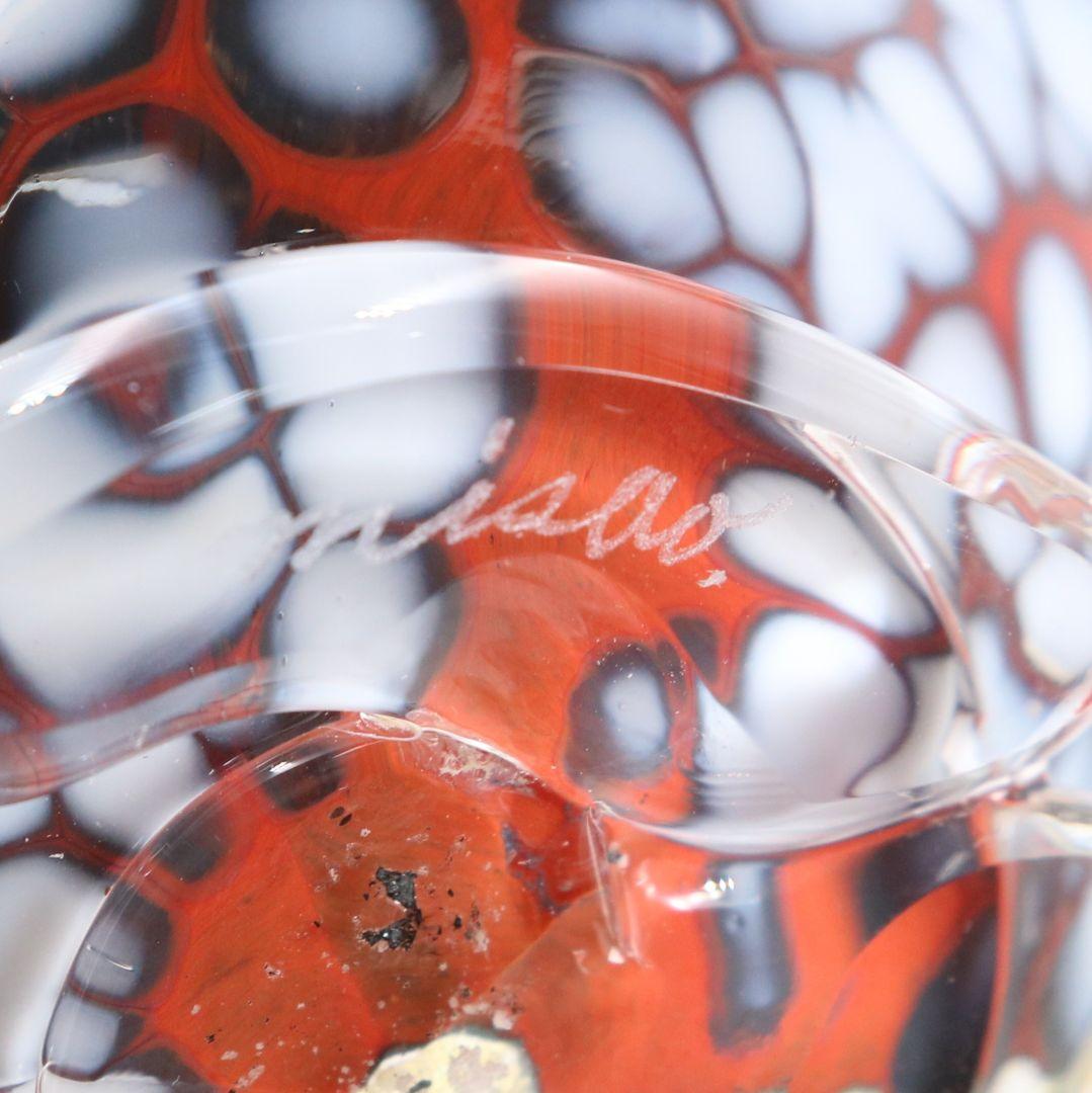 片岡操作 ガラス 鉢 ボウル 茶碗 硝子　C954　DD