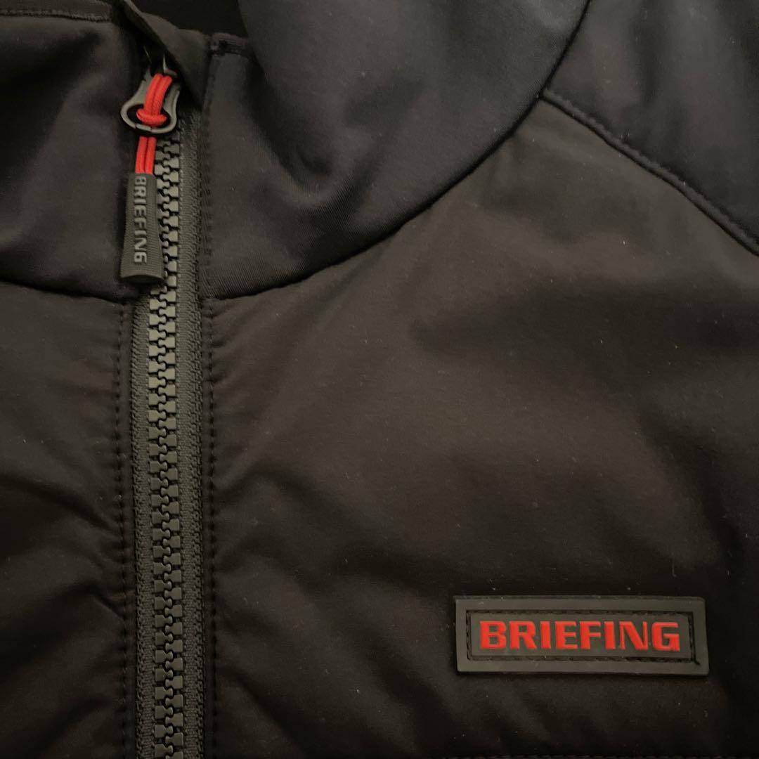BRIEFING ブラックジャケット 中綿入りXL美品‼️