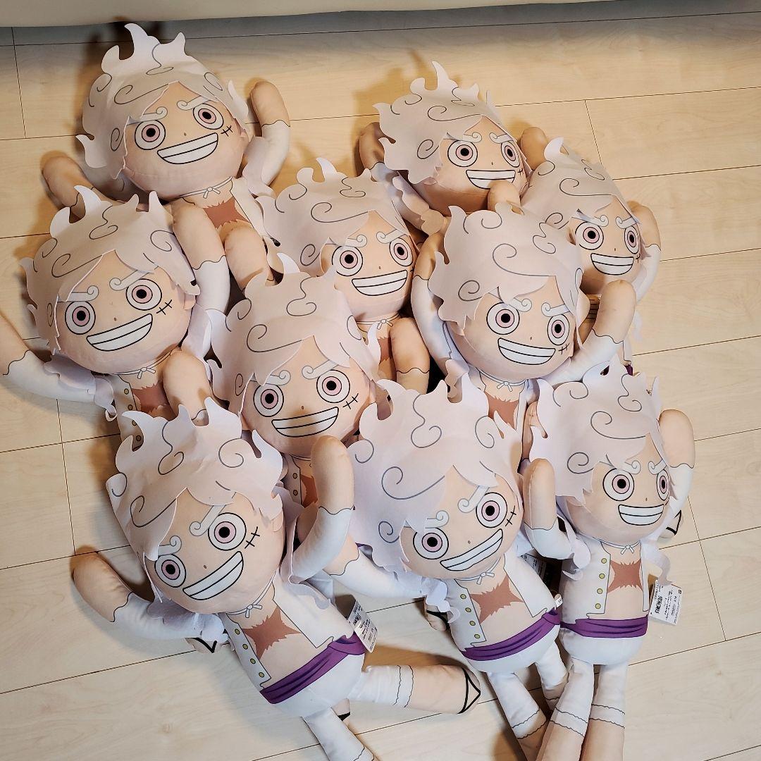 めちゃもふぐっとぬいぐるみ モンキー・D・ルフィ ギア5 巨人 10体セット