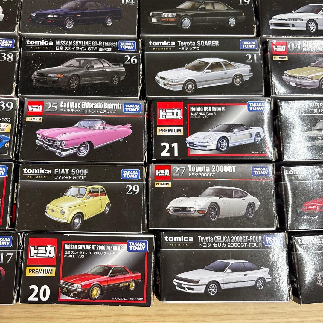 値下げ！トミカ ミニカー　プレミアム　38個セット