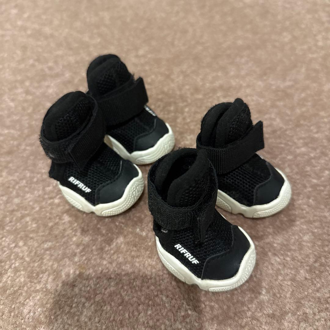 RIFRUF 「獣医師推奨 」ドッグスニーカー ブラック 2