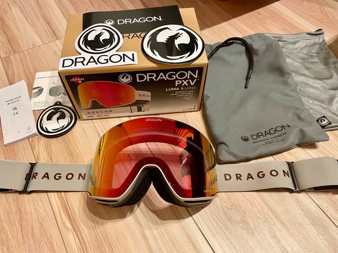 【未使用！25.26年モデル】DRAGON PXV試着のみ 付属品完備 ベージュ