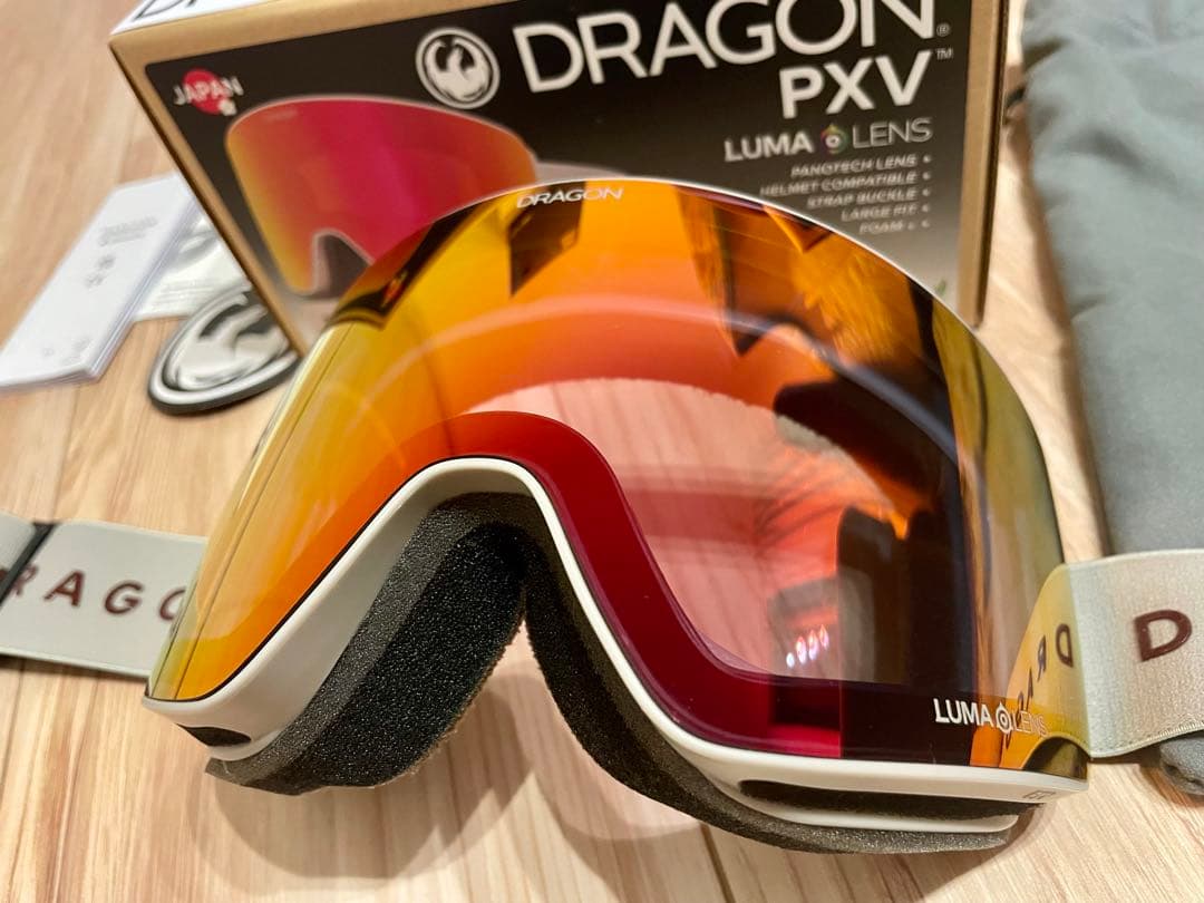 【未使用！25.26年モデル】DRAGON PXV試着のみ 付属品完備 ベージュ