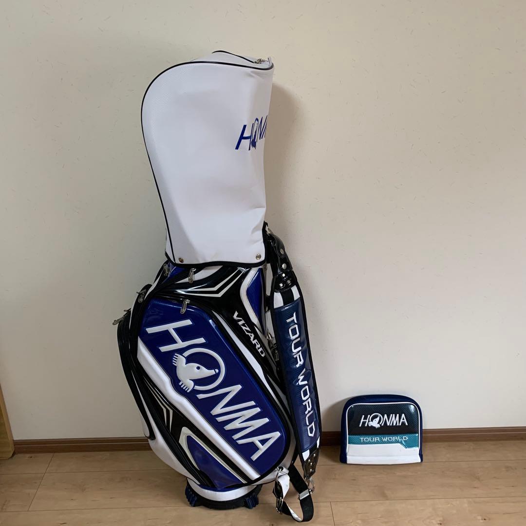 HONMA VIZARD キャディバッグ ツアーワールド　アイアンカバー付き