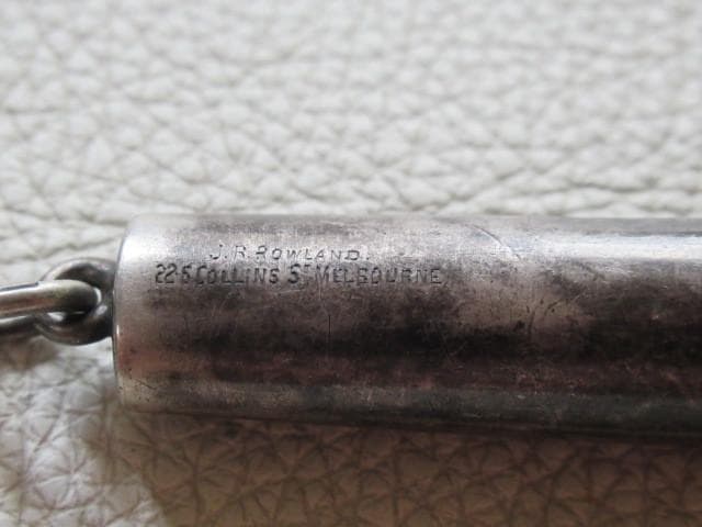 希少 美品 1899年製 イギリス製◆総純銀製（925/1000) パイプケース