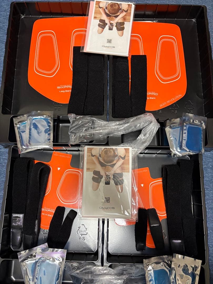 【美品】SIXPAD レッグベルト＆アームベルト4セット