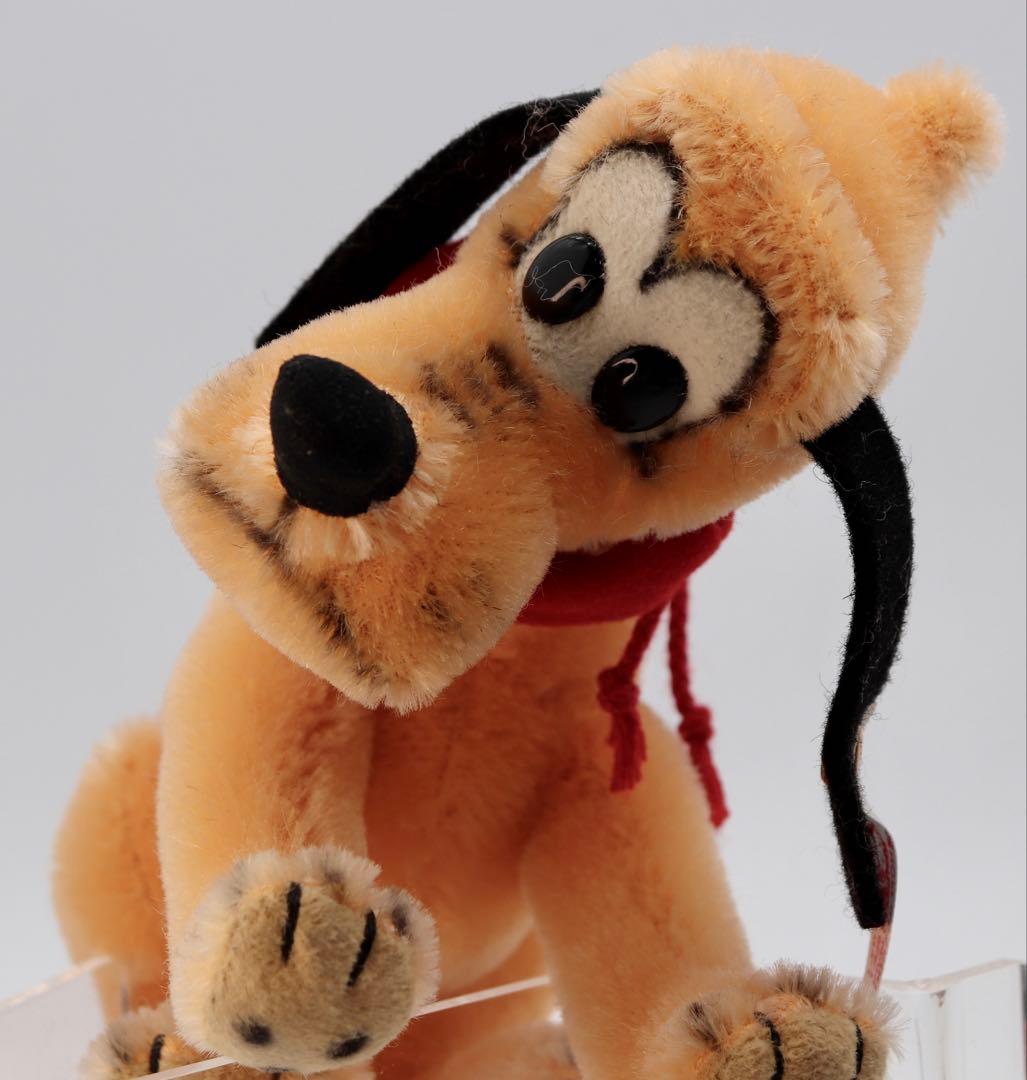 Pluto Ornament ぬいぐるみ STEIFF 16cm 2001年製品