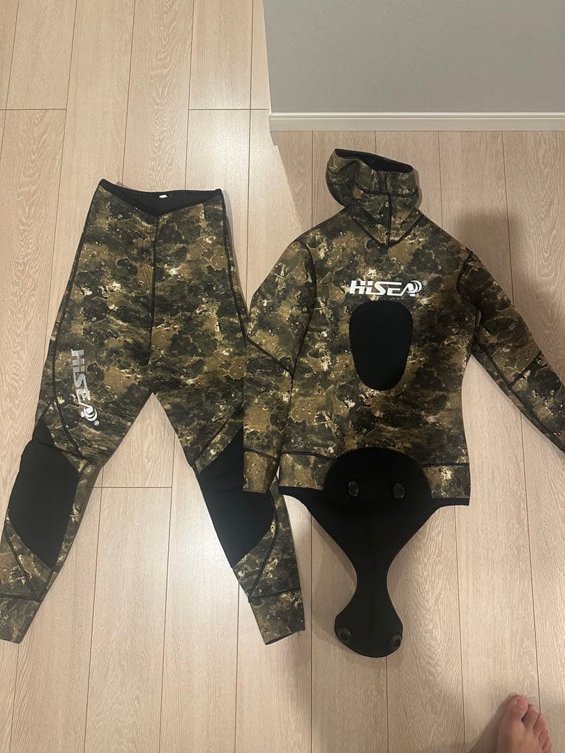 MORGEN SKY ウェットスーツ メンズ スピアフィッシング5mm Lサイズ