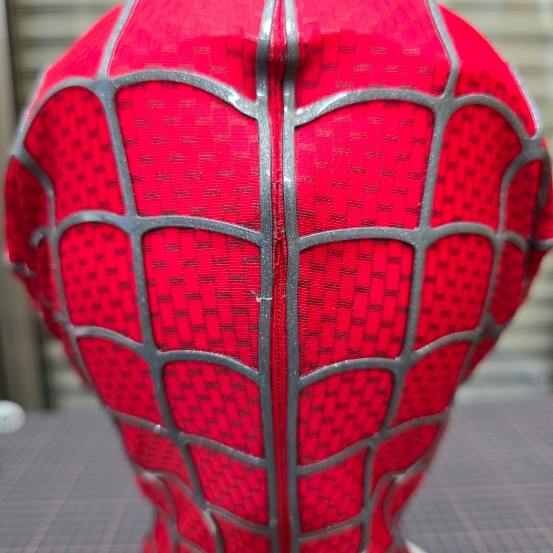 スパイダーマン　マスク　　コスプレ　1/1　 3Dシェルマスク　即日発送！