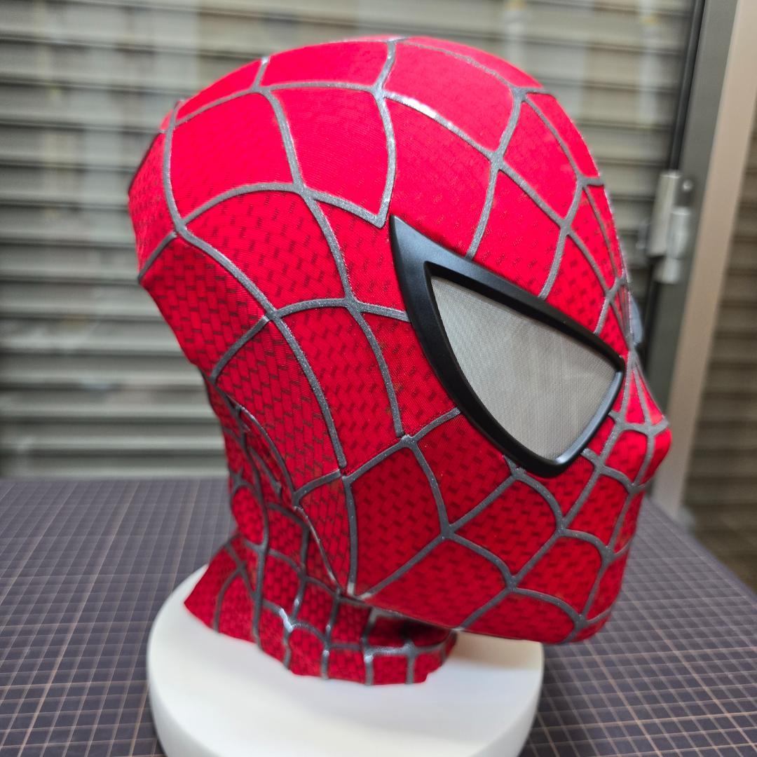 スパイダーマン　マスク　　コスプレ　1/1　 3Dシェルマスク　即日発送！