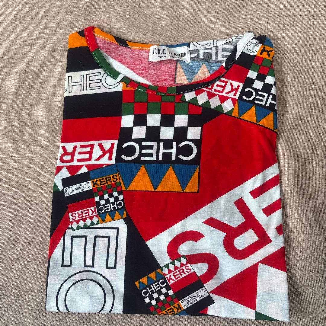 チェッカーズ　1990 OOPS!ツアー　ロンT