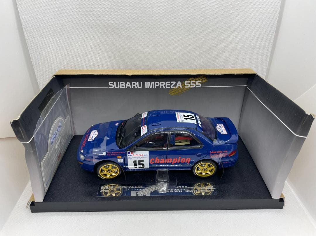 205-106 サンスター 1/18 スバル インプレッサ 555 #15