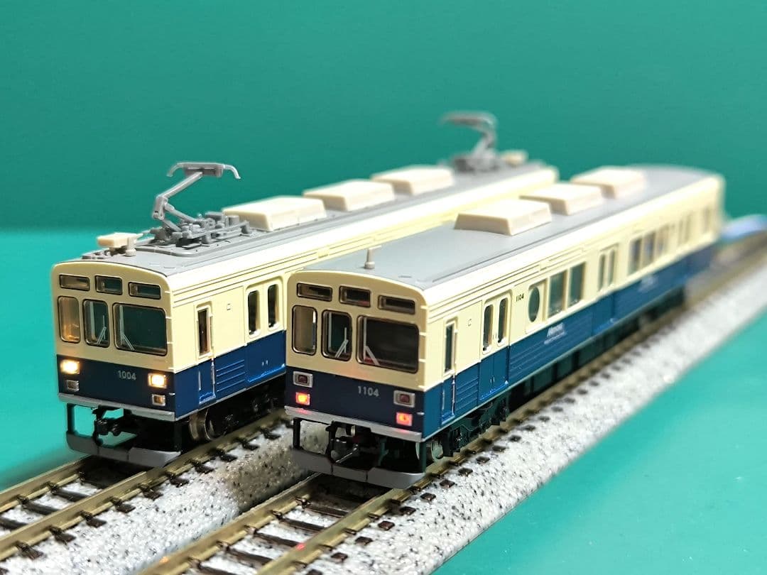 【GM】上田電鉄1000系、まるまどりーむ号★☆50505【グリーンマックス】