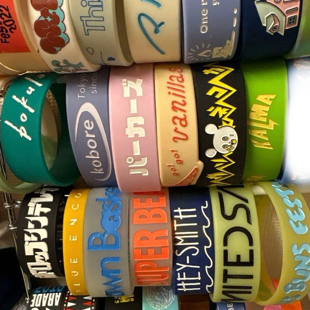 ミュージシャン ラバーバンド バラ売り 1つ500円 複数購入割引あり