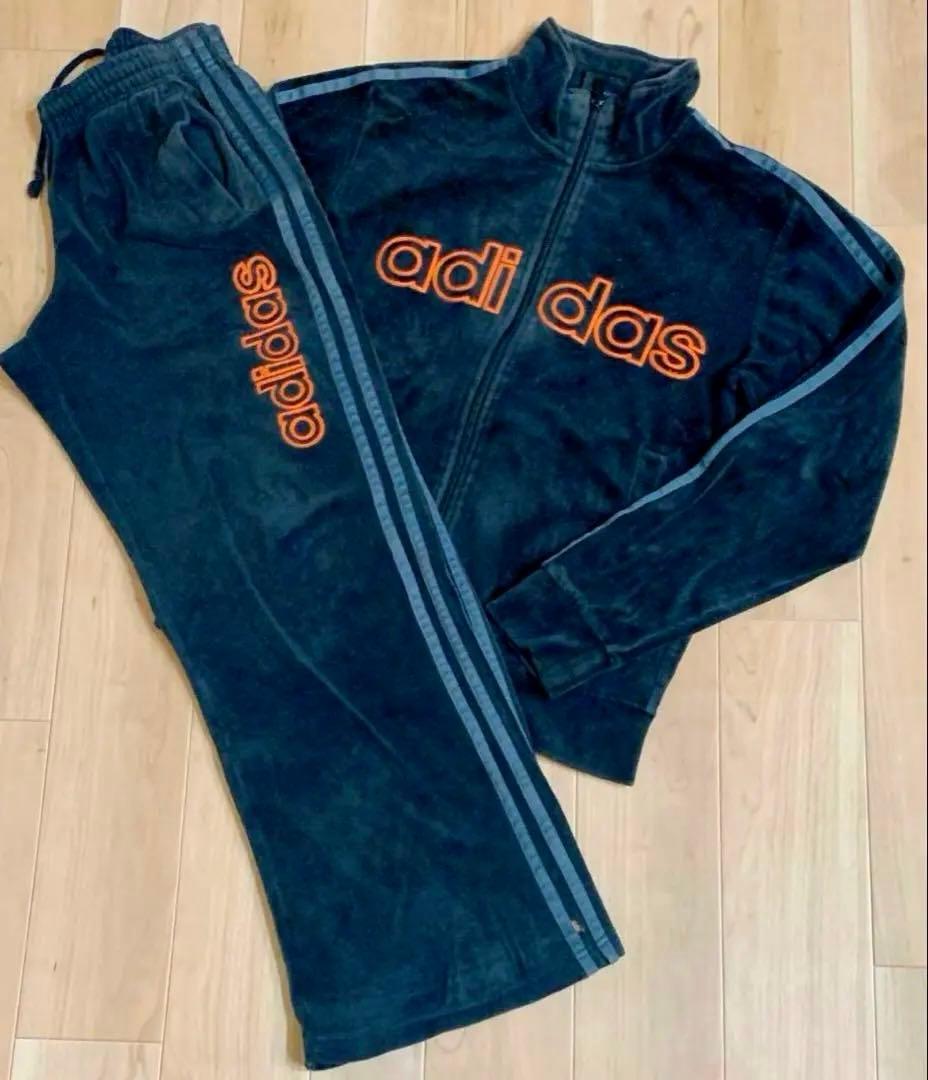 adidas ロゴベロアセットアップ