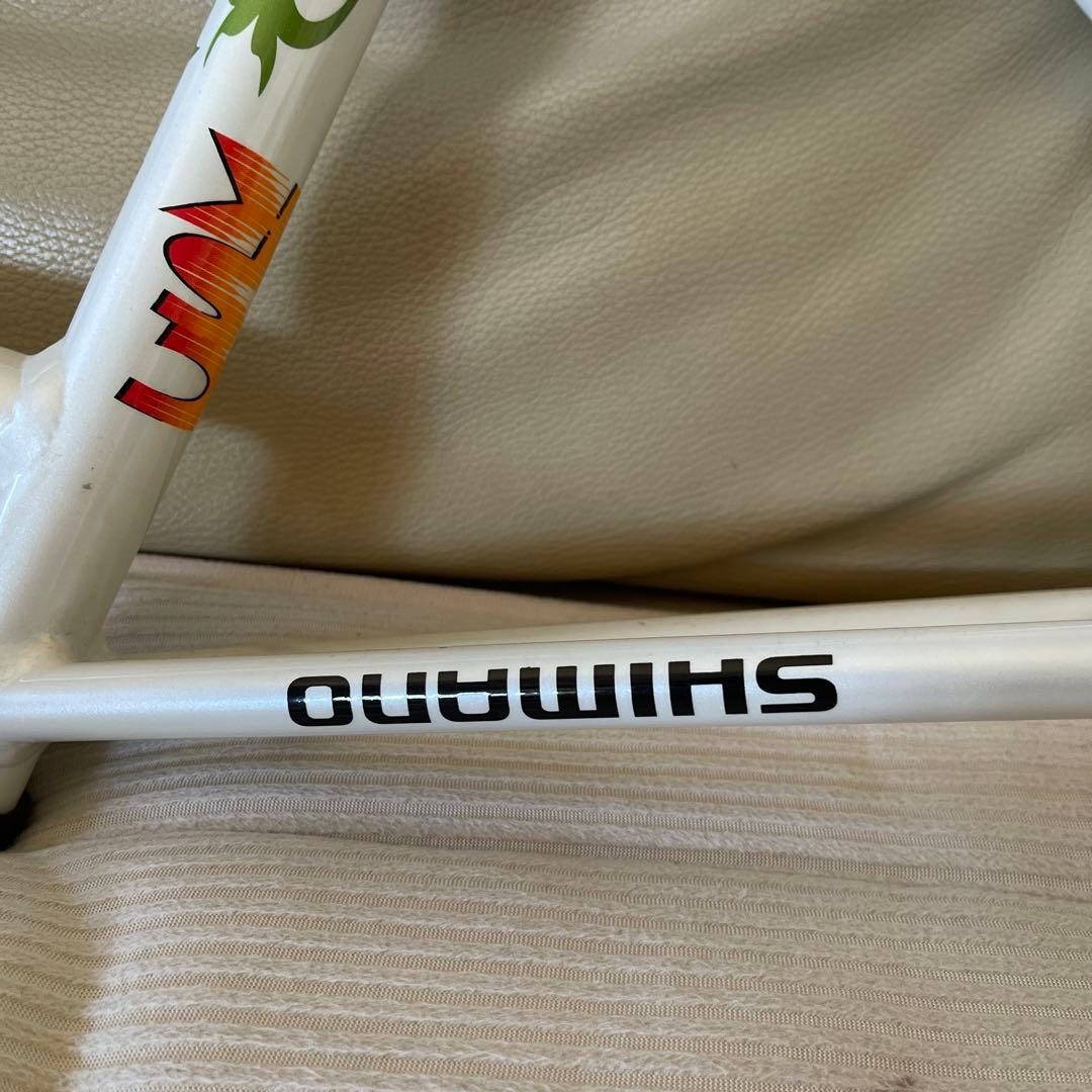 CSK ロードバイクフレーム 花柄デザイン