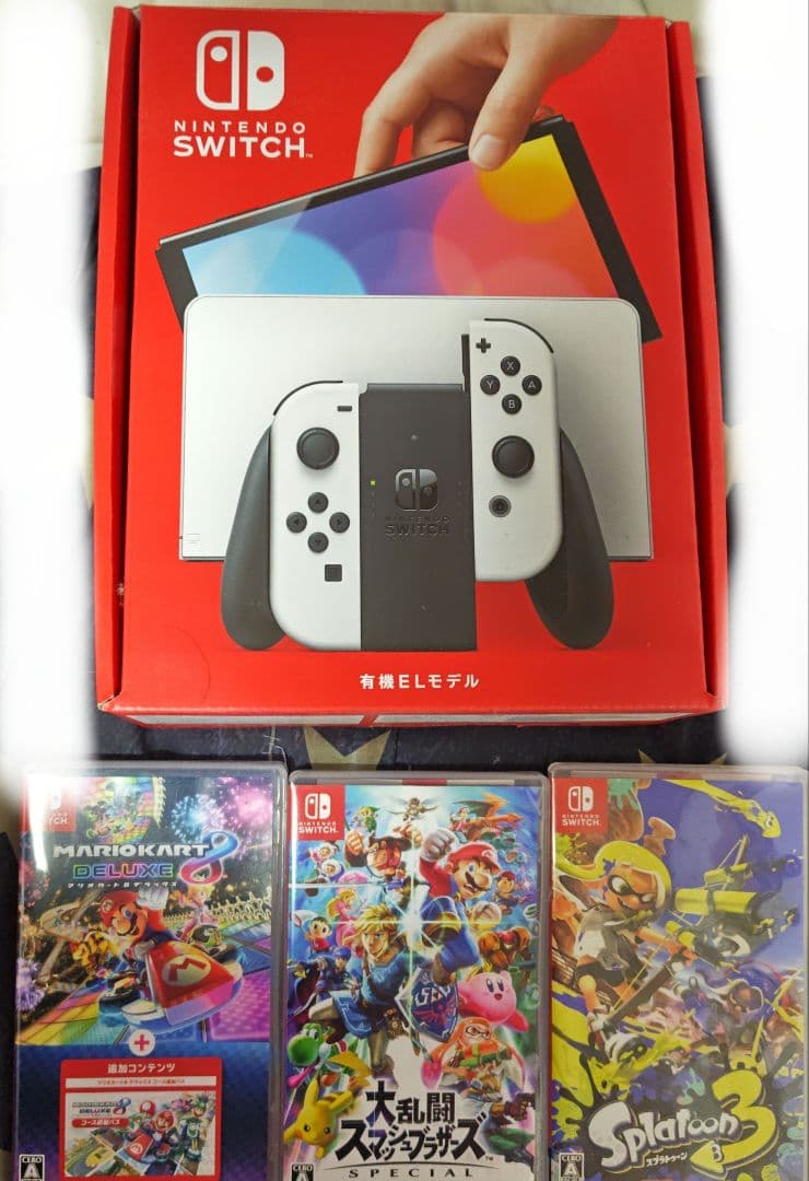Switch有機ELモデル＆ゲームソフト