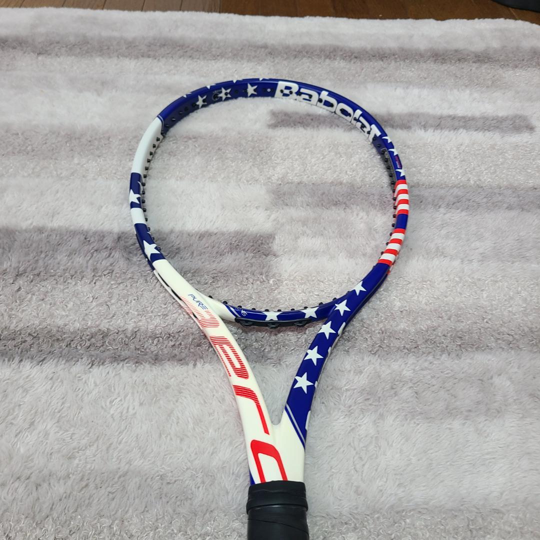 希少 バボラ Babolat ピュアアエロ VS US アメリカ国旗柄 G2