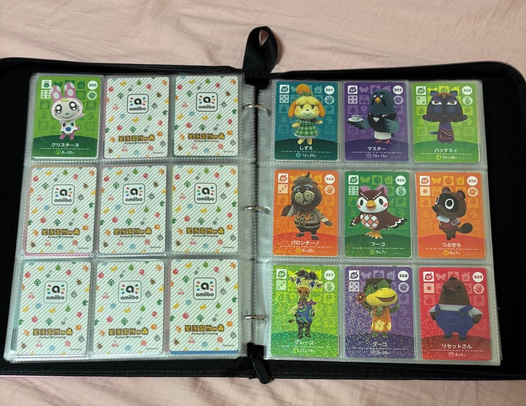 どうぶつの森 amiiboカード 第1〜第5 計504枚　フルコンプ