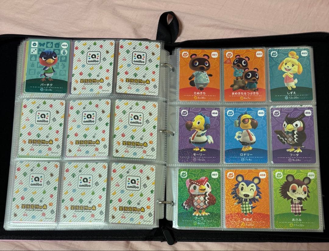 どうぶつの森 amiiboカード 第1〜第5 計504枚　フルコンプ