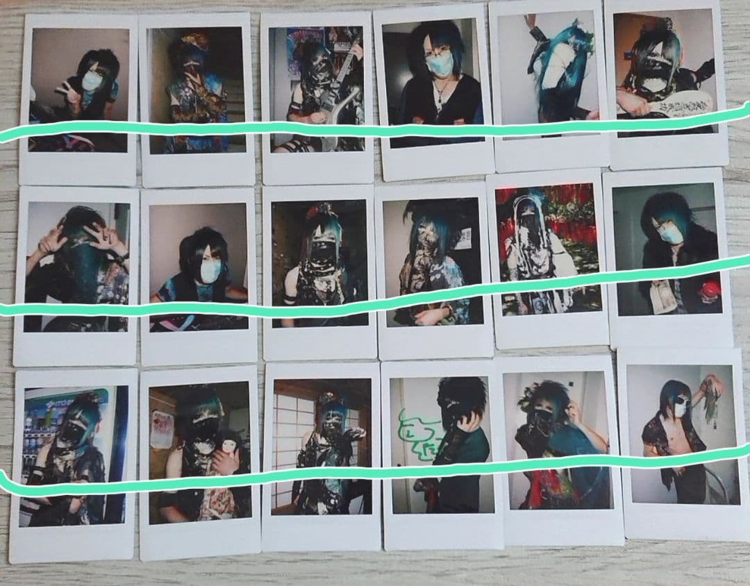 己龍 タオル チェキ 青