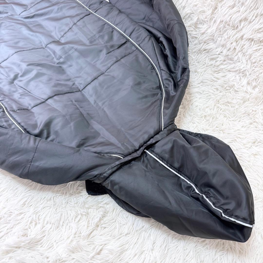 【鬼美品】YONEX 中綿 ベンチコート ブラック L