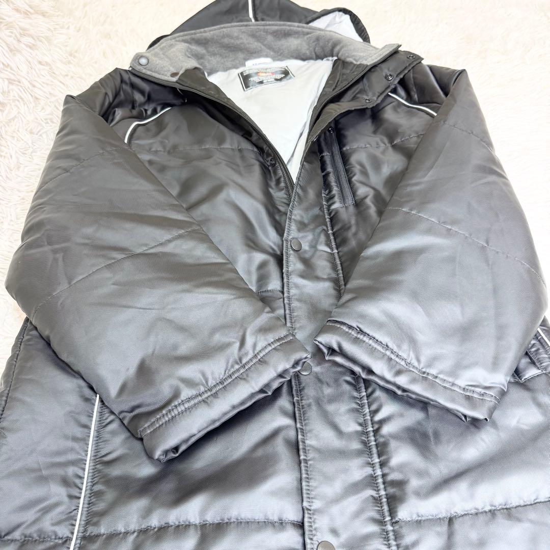 【鬼美品】YONEX 中綿 ベンチコート ブラック L