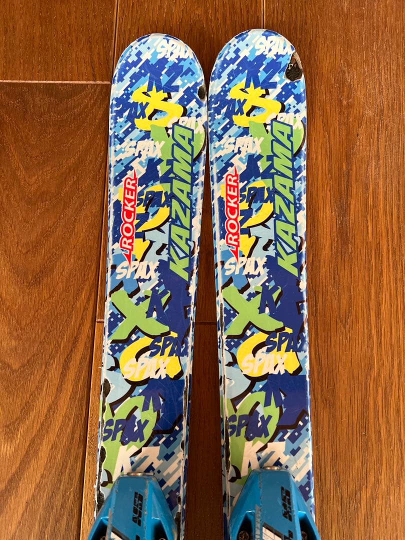 子供用スキーセット（板・ブーツ・ストック・ビンディング）