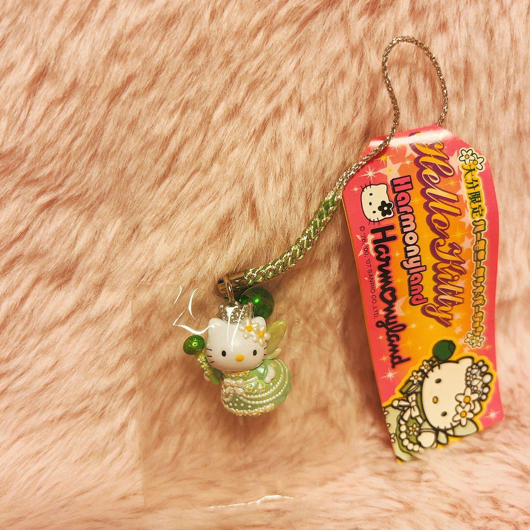 希少激レア　ハローキティ　根付け　大分　ハーモニーランド　2007 サンリオ