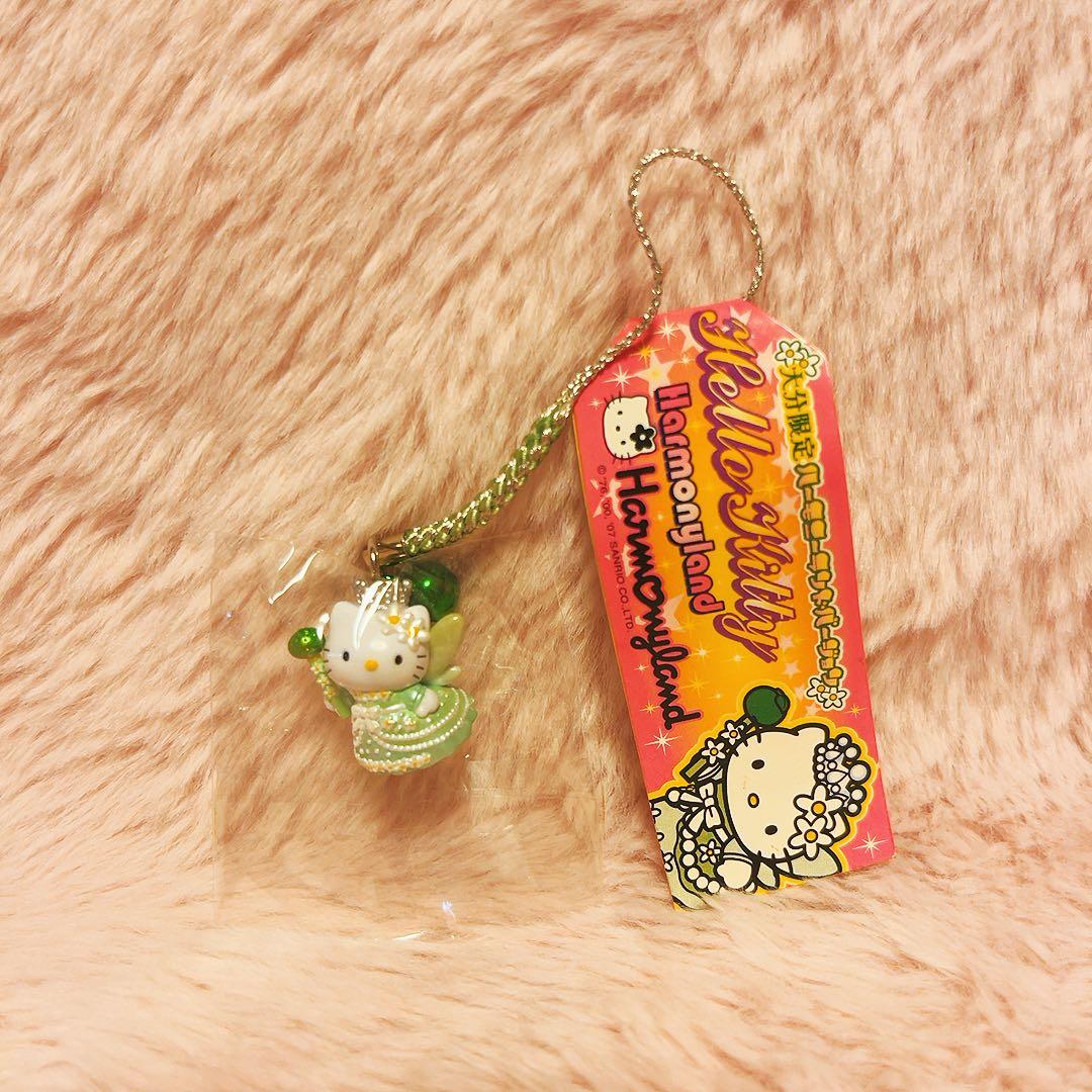 希少激レア　ハローキティ　根付け　大分　ハーモニーランド　2007 サンリオ