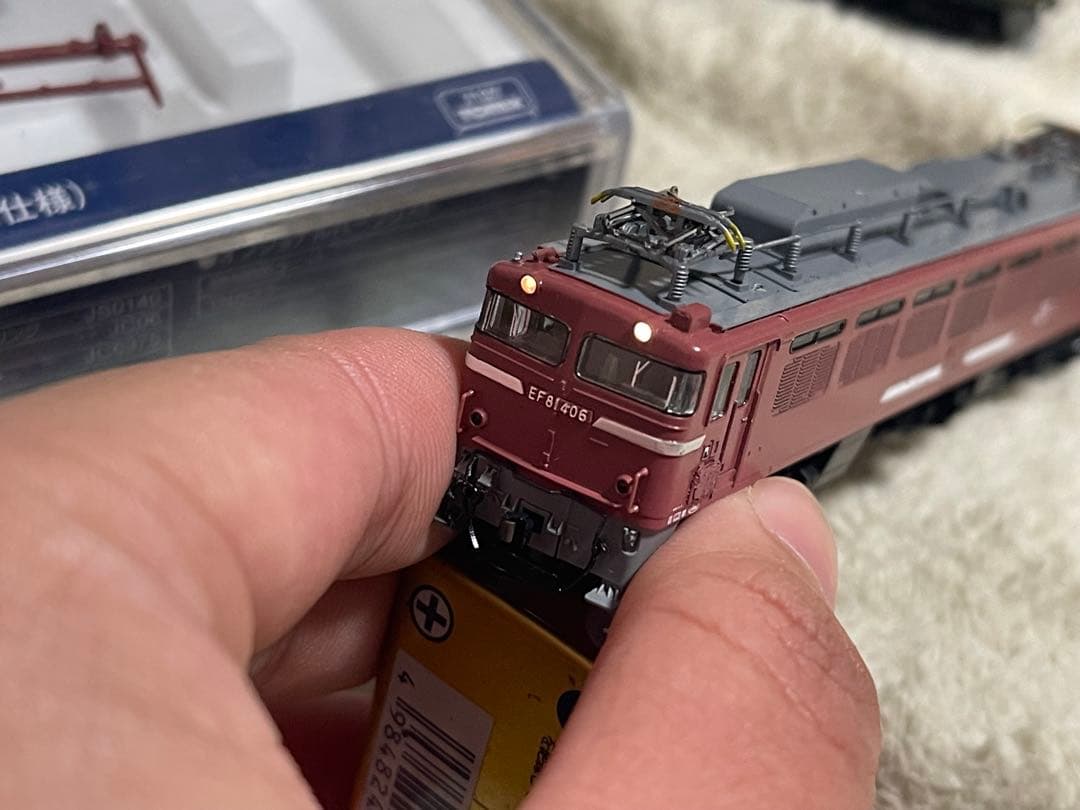 TOMIX EF81 トワイライト色& 貨物 400番台 (小加工)