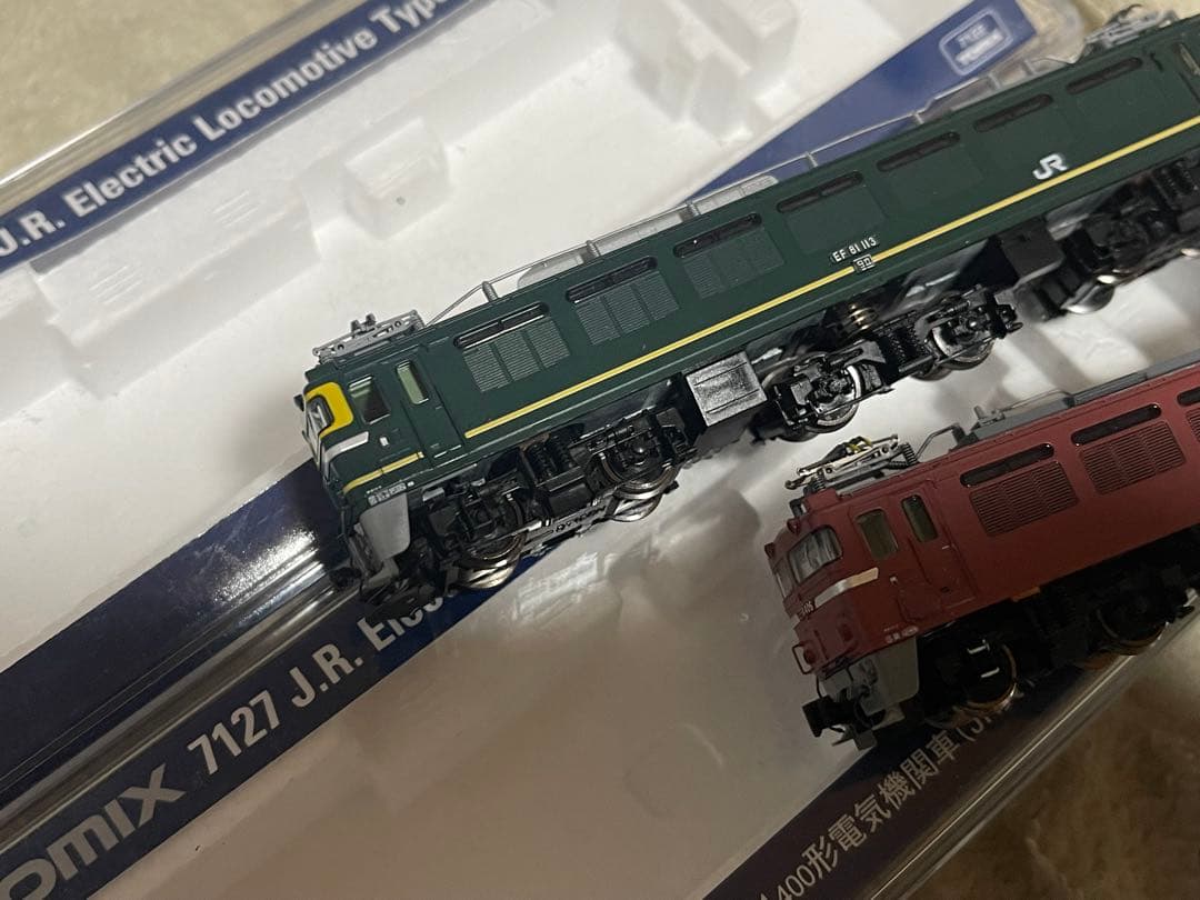 TOMIX EF81 トワイライト色& 貨物 400番台 (小加工)