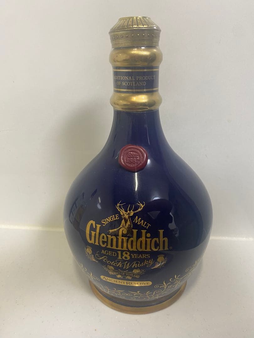 Glenfiddich 18 Years シングルモルトウイスキー 陶器ボトル