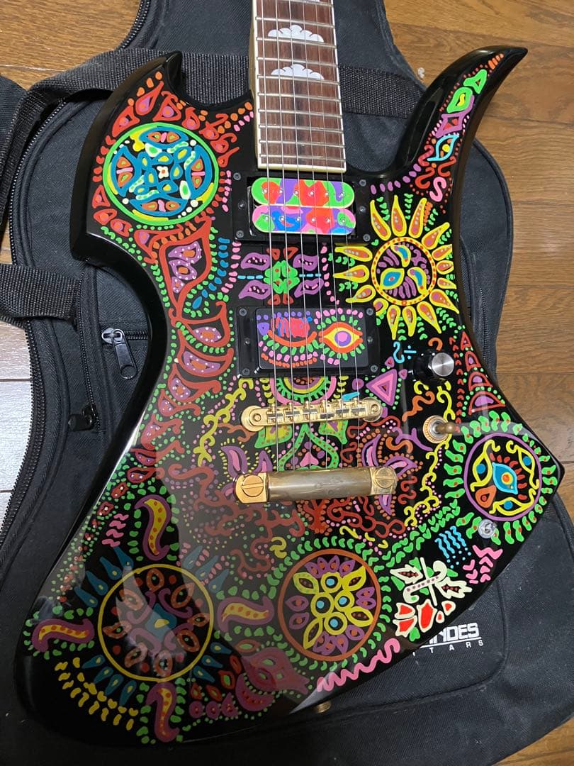 SELFISH 美品 MG-145Sサイケデリックペイント hideモデル