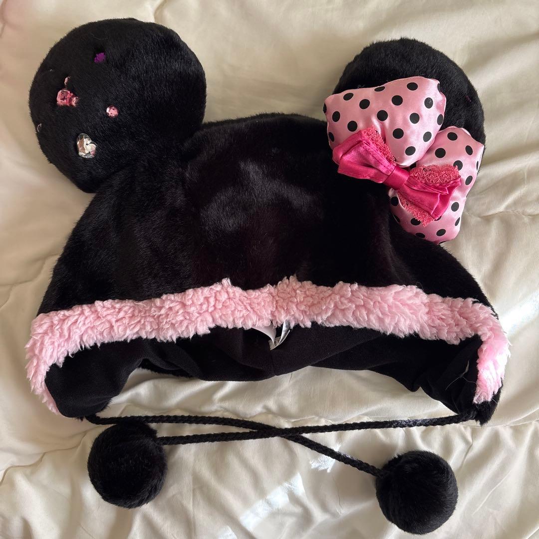 ファンキャップ ミニー ピンク ディズニー ブラック