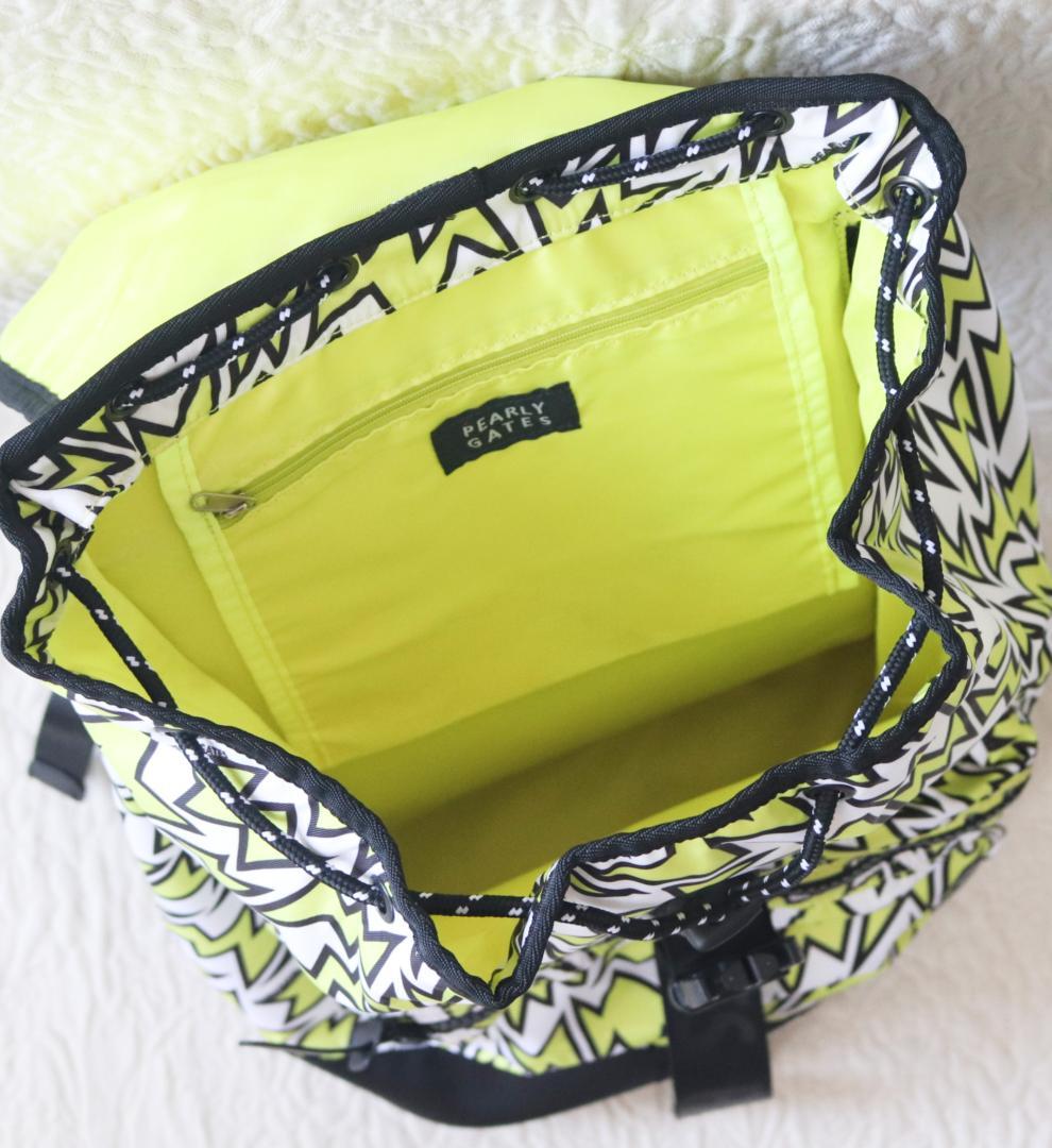 35,200円新品タグ付き【パーリーゲイツ】エレキ柄シリーズ リュックサック