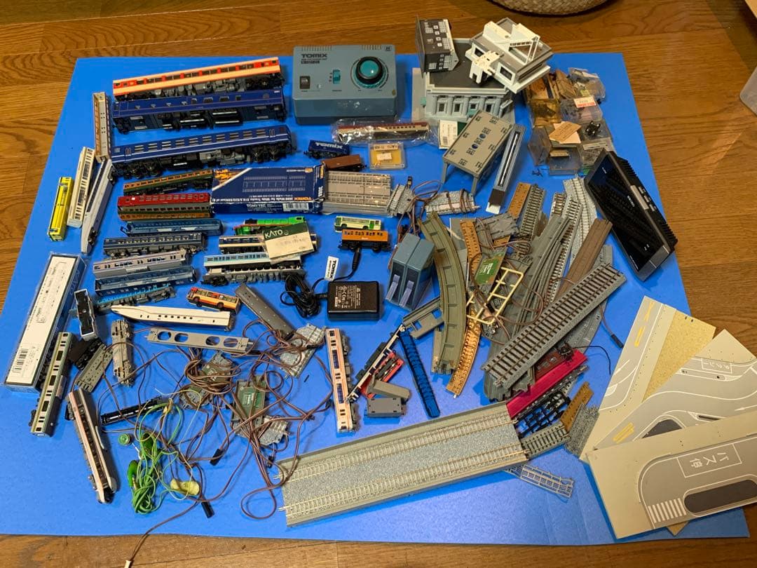 0705 まとめ　その１　Nゲージ　TOMIX レール　駅　まとめ売り　Nゲージ