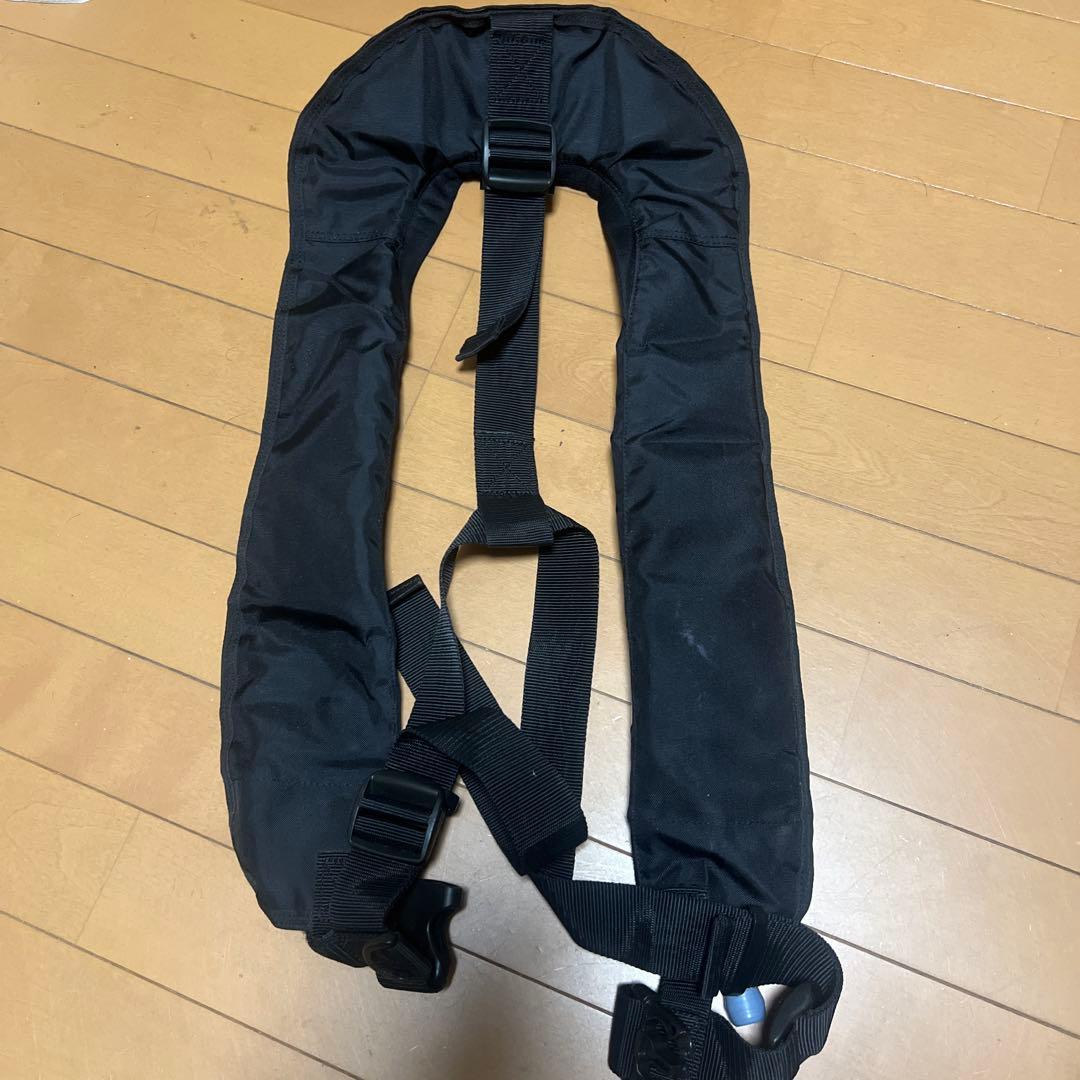 NBC 自動膨張式ライフジャケット 黒