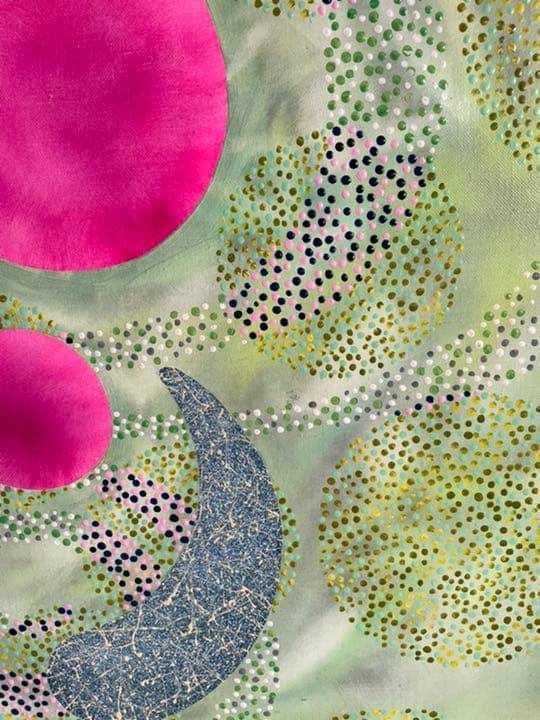 油絵　現代アート　S   作者　あんどうまさひろ　油彩画