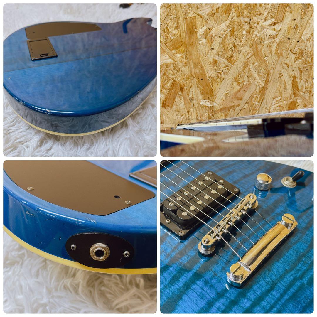 フレイムトップ！FERNANDES APG サスティナー搭載 ブルー 青