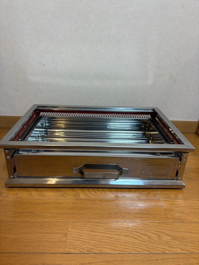 希少おまけ付き！ColemanクールスパイダーステンレスグリルBBQCOVER
