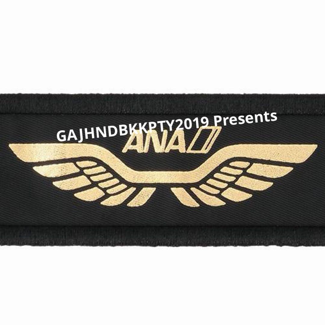 ANA公式 レトロ モヒカンブルー パイロット フライトタグ 4本セット 限定