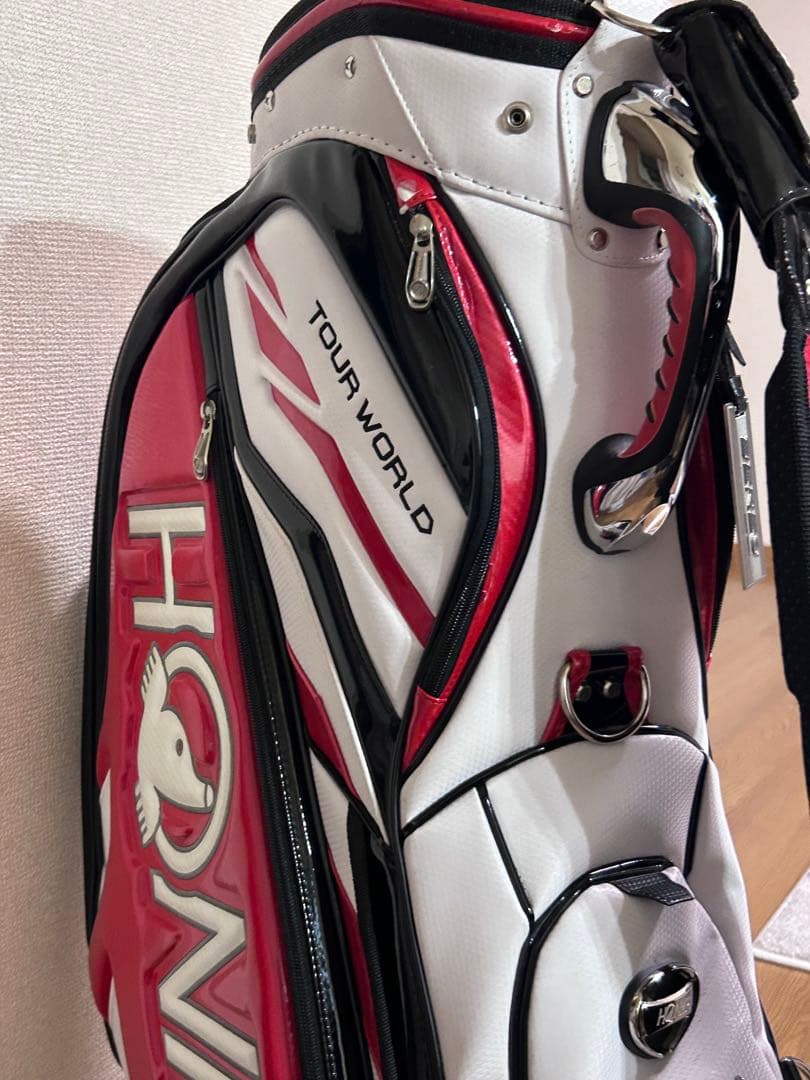 HONMA TOUR WORLD キャディバッグ レッド