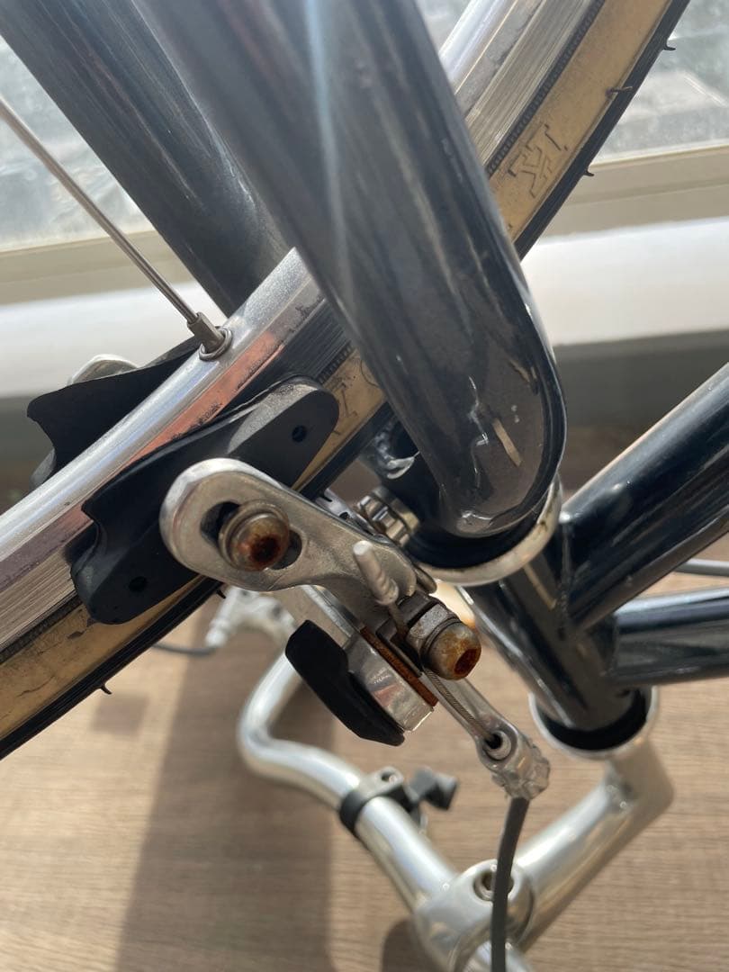 さ*も様 FUJI（フジ）STROLL ストロール 黒 700C シングルスピー