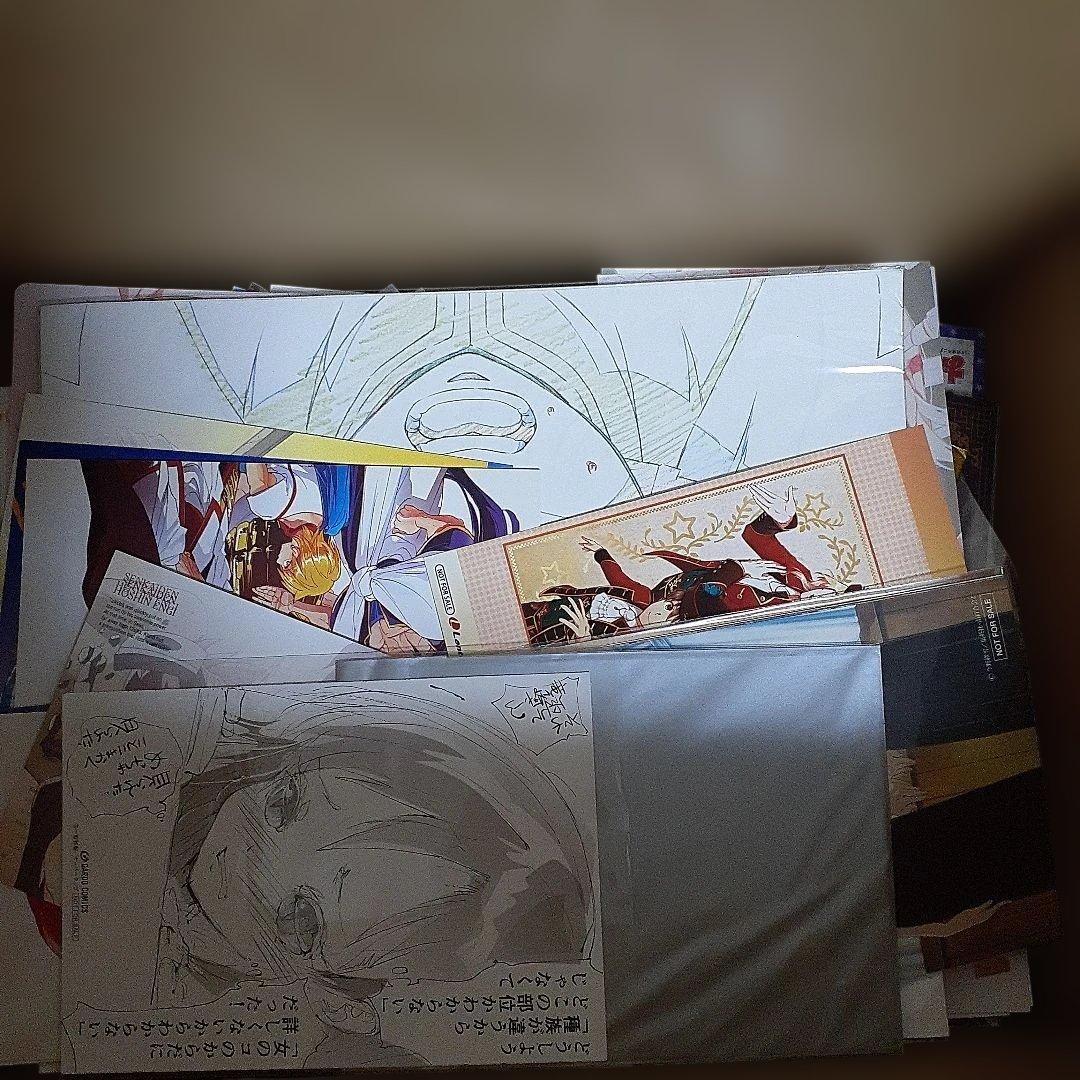 アニメ・マンガ・キャラクター　紙類　紙系　紙雑貨　大量　まとめ売り　　大