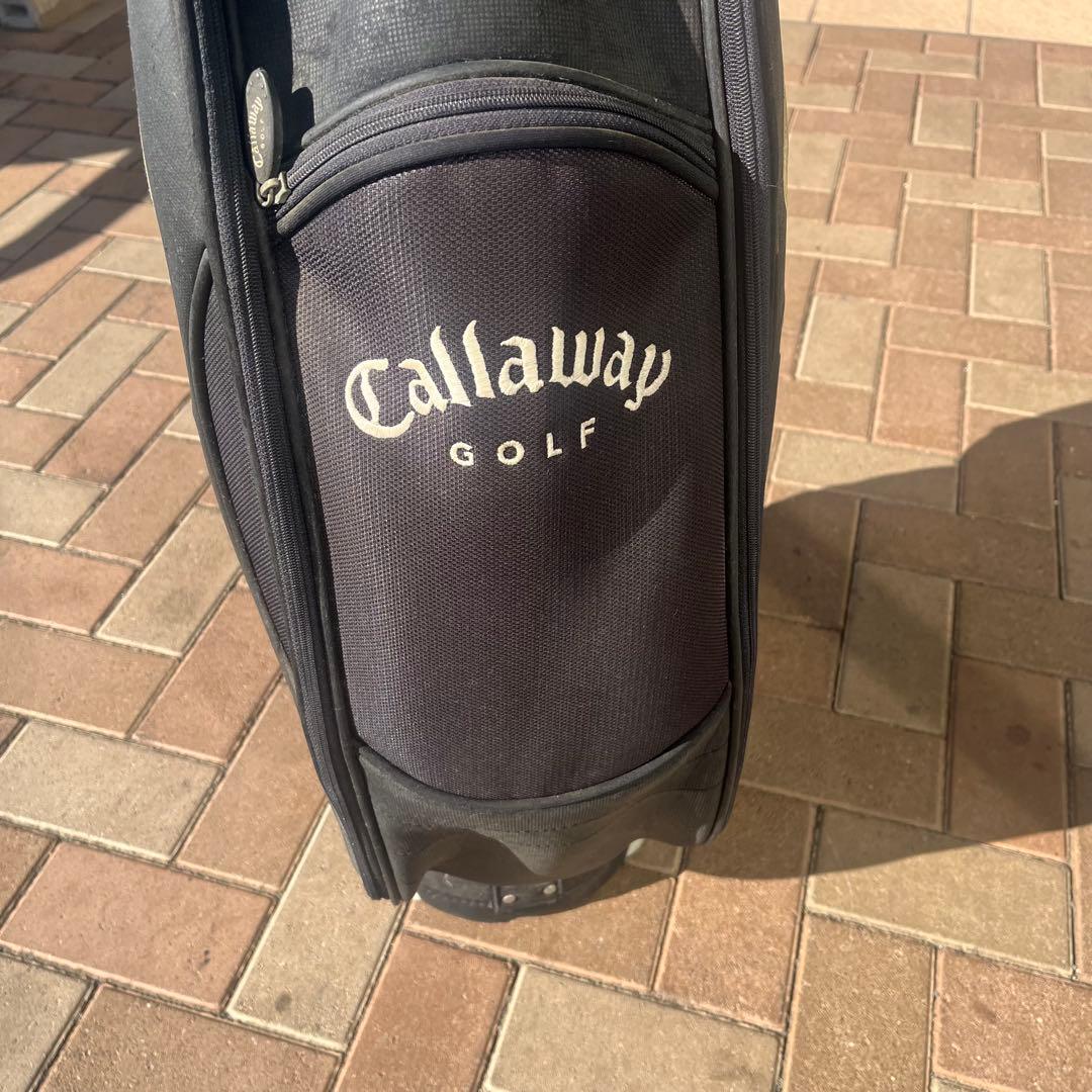 Callaway ブラックキャディバッグ 付属品あり