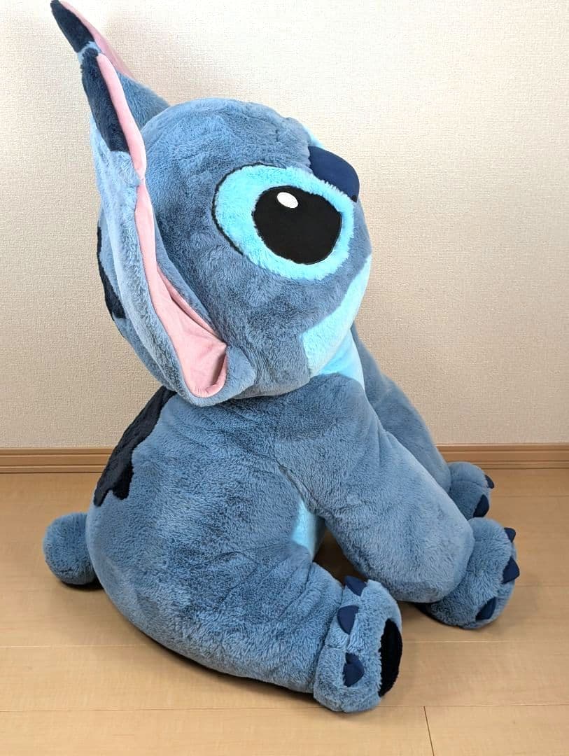 【極美品】スティッチ BIGサイズ ぬいぐるみ コストコ Costco タグ付