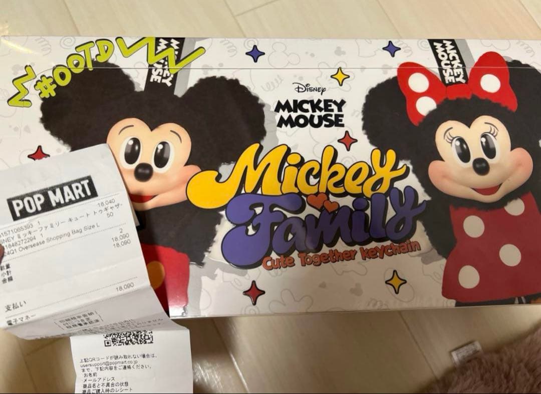 【新品】 popmart ミッキーファミリー cute Togetherアソート