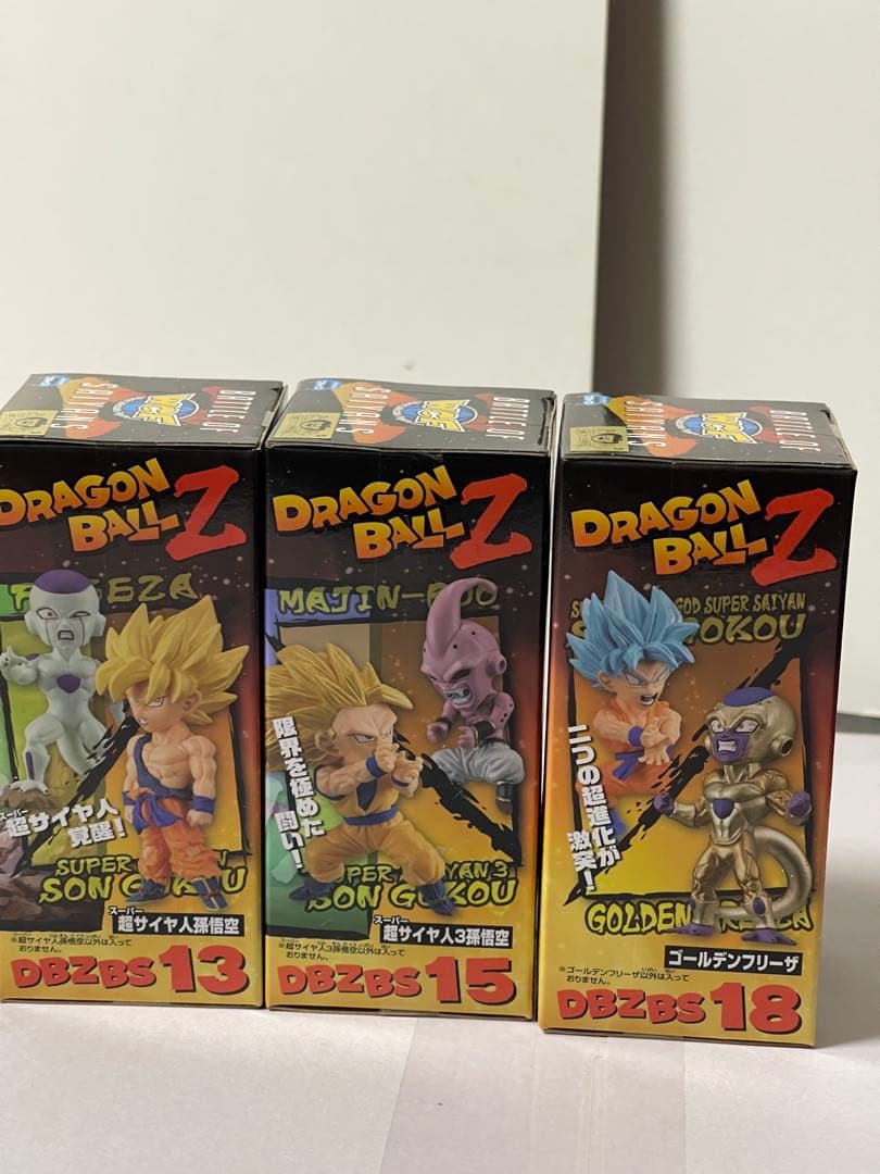 ドラゴンボールZ ワールドコレクタブルBATTLE OF SAIYANS 6種